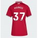 Manchester United Kobbie Mainoo #37 Dámské Domácí Dres 2026-27 Krátkým Rukávem Manchester United Kobbie Mainoo #37 Dámské Domácí Dres 2026-27 Krátkým Rukávem
